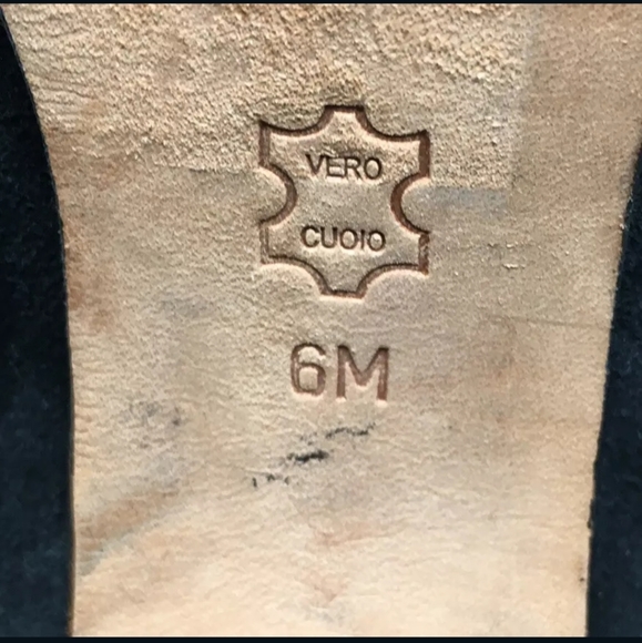 Michael Kors Boots Black Suede Mid Calf 6M - Picture 8 of 8